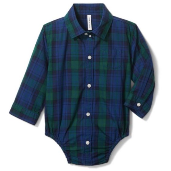Janie and Jack Other - Janie and Jack Baby Plaid Bodysuit